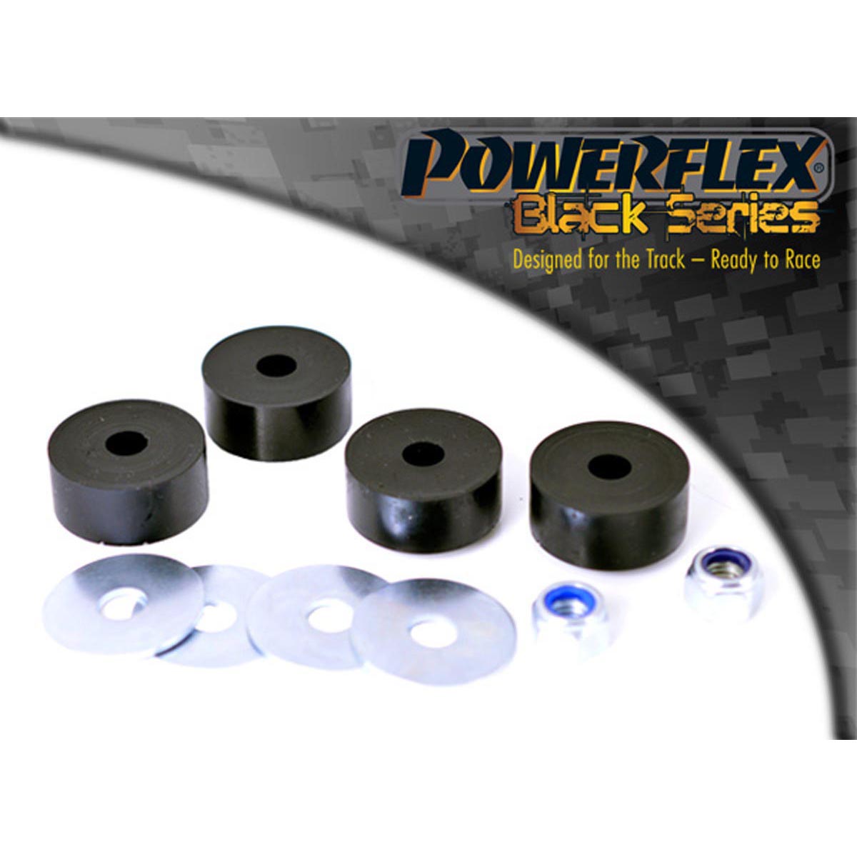 Powerflex Front Anti Roll Bar Mounting Bolt Bushes PFF80-408BLK For Vauxhall / Opel Calibra 2wd (1989 - 1997)