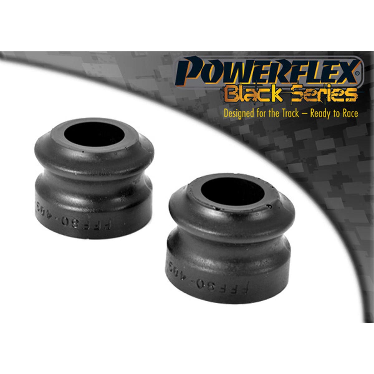 Powerflex Front Anti Roll Bar Eye Bolt Bush 22mm PFF80-409-22BLK For Vauxhall / Opel Cavalier 2WD (1989 - 1995), Vectra A (1989 - 1995)