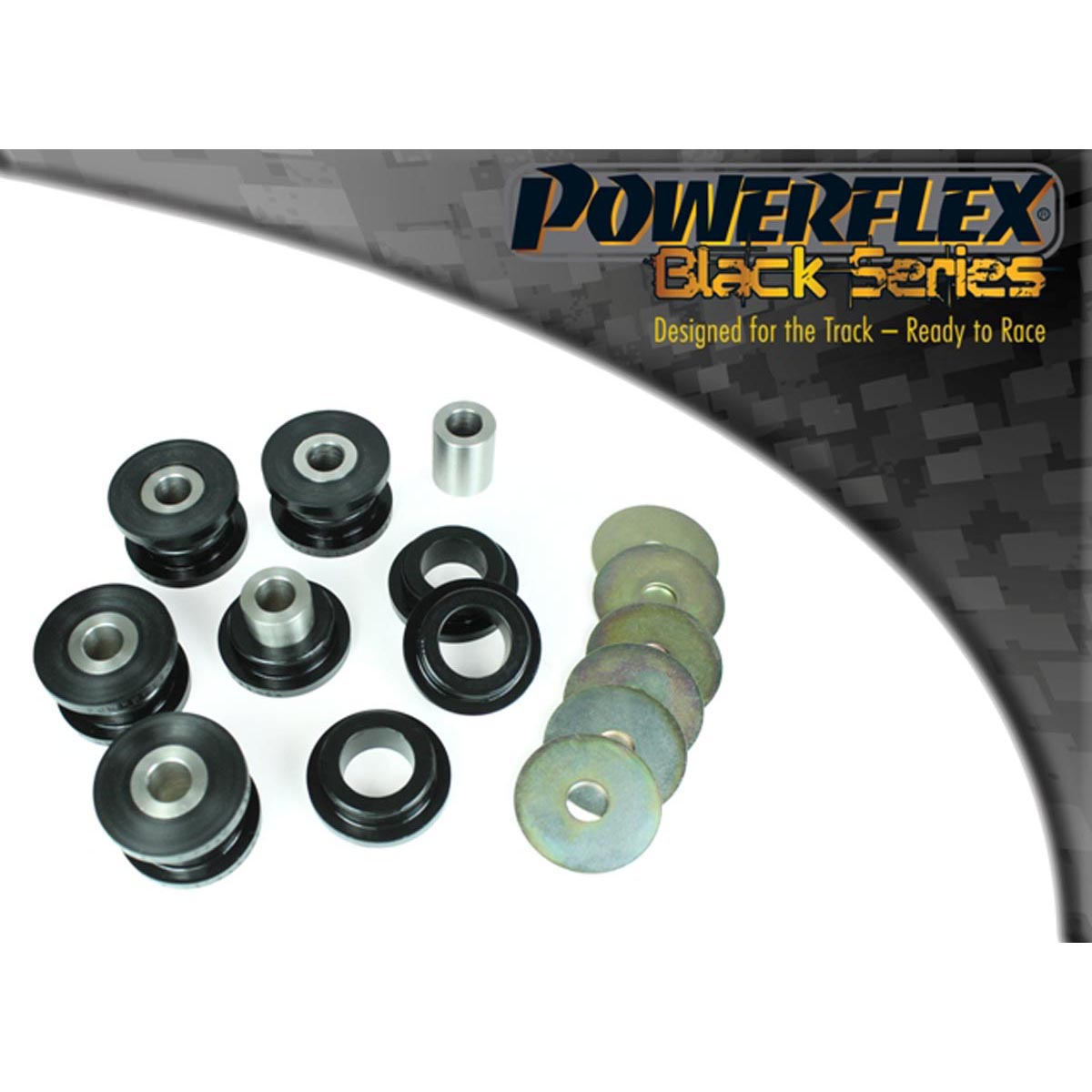 Powerflex Front Subframe Bush PFF80-830BLK For Vauxhall / Opel Astra MK5 - Astra H (2004 - 2010)