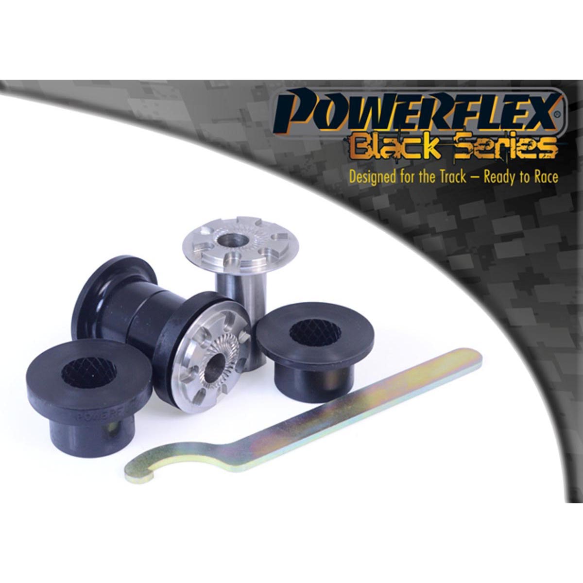 Powerflex Front Wishbone Front Bush 30mm Camber Adjustable PFF85-201GBLK For Audi A1 GB (2018-on)