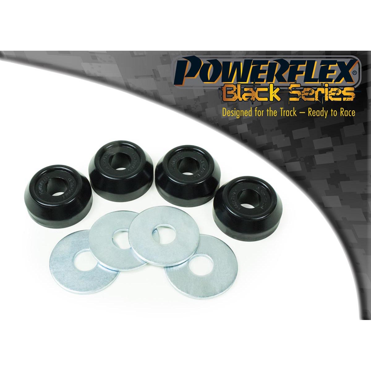 Powerflex Front Eye Bolt Mounting Bush 10mm PFF85-208-10BLK For Seat Inca (1996 - 2003)