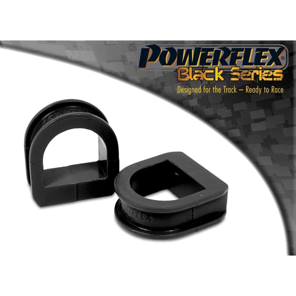 Powerflex Non Power Steering Rack Mount PFF85-231BLK For Seat Inca (1996 - 2003)