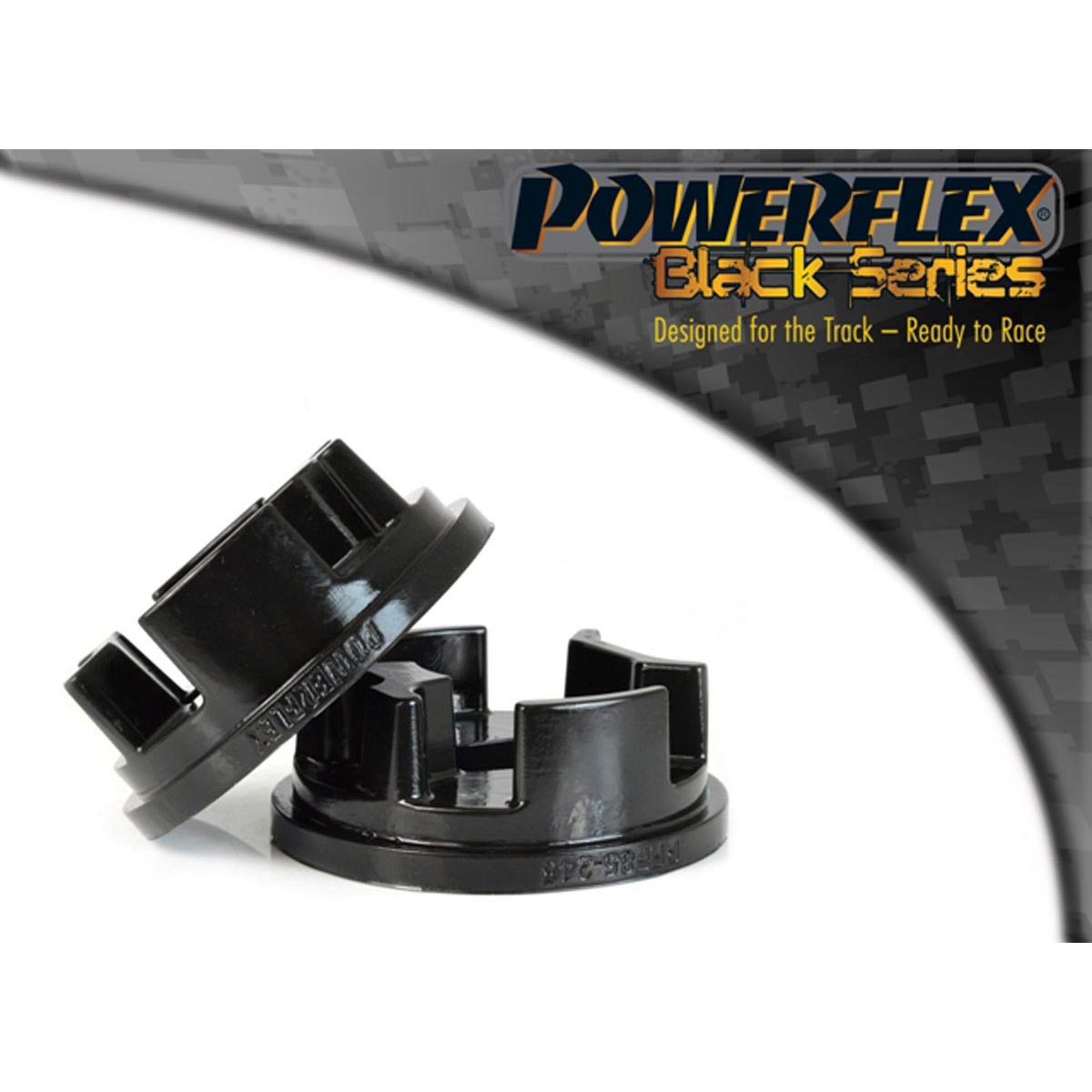 Powerflex Rear Lower Engine Mount Insert PFF85-245BLK For VW Passat B3/B4 2WD (1988 - 1996)