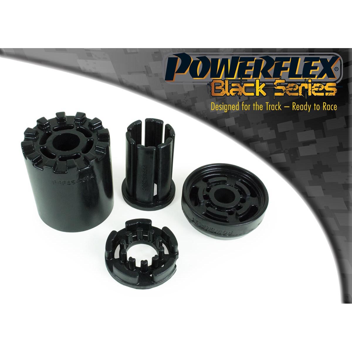 Powerflex Front Lower Engine Mounting Bush & Inserts PFF85-280BLK For Seat Ibiza MK2 6K (1993-2002)