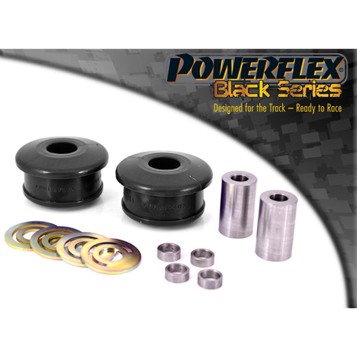 Powerflex Front Wishbone Inner Bush (rear) PFF85-402BLK For VW Polo MK3 6N (1995 - 2002)