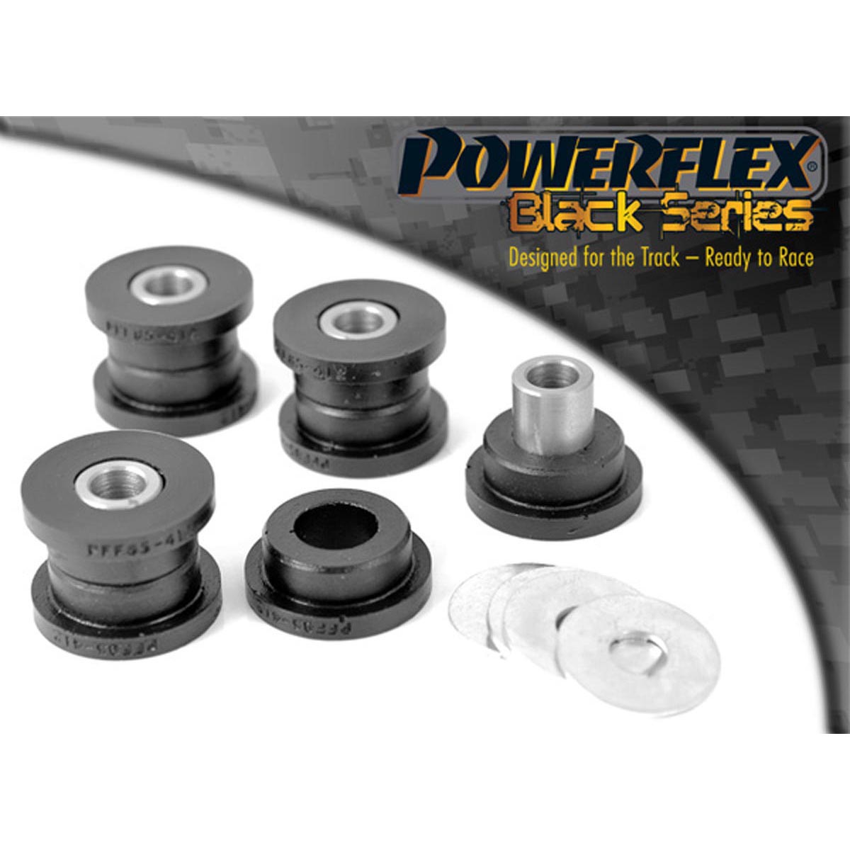 Powerflex Front Anti Roll Bar Link Bush Kit PFF85-412BLK For VW Bora 2WD (1999 - 2005)