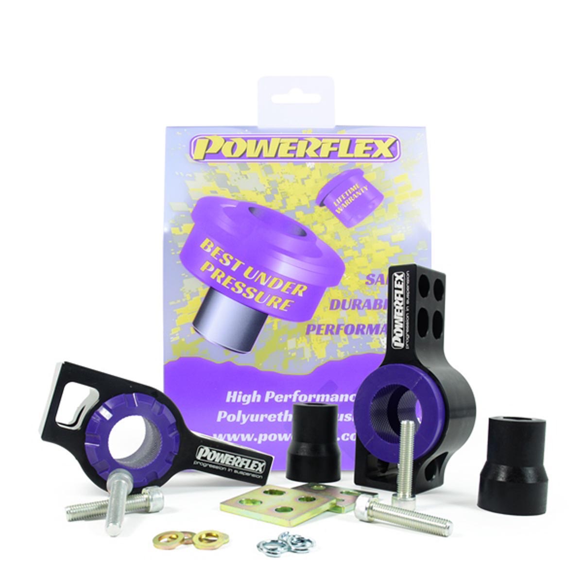 Powerflex Front Wishbone Rear Bush Anti-Lift & Caster Offset PFF85-502G-5 For Audi RSQ3 8U (2012 - 2018)