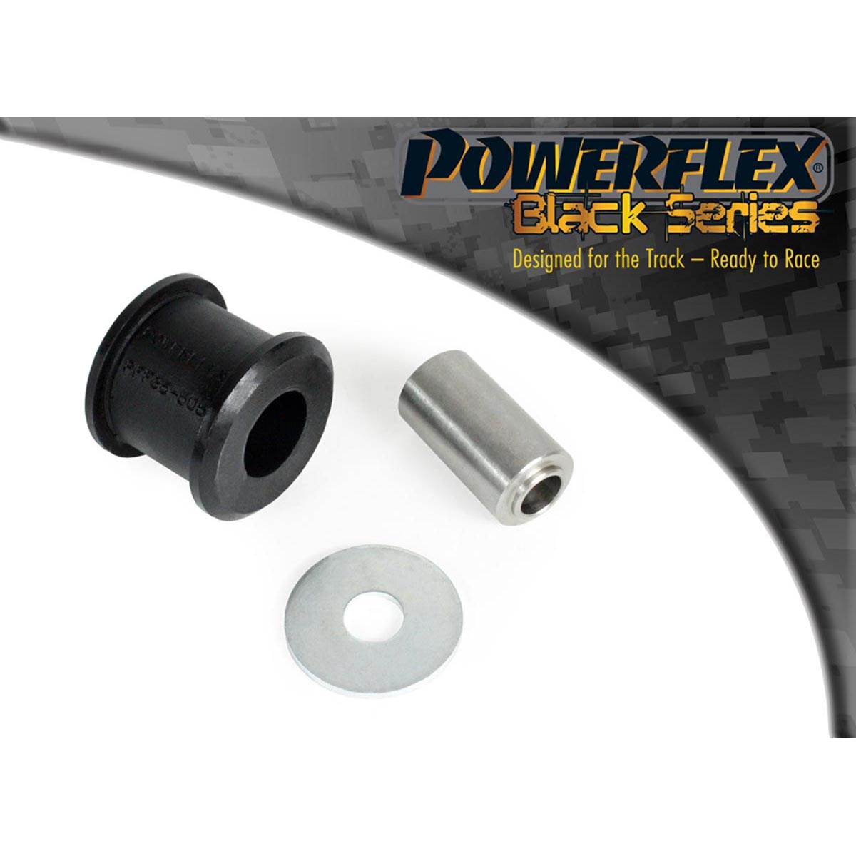 Powerflex Lower Engine Mount Small Bush PFF85-505BLK For VW Golf MK6 inc R 5K (2009-2012)