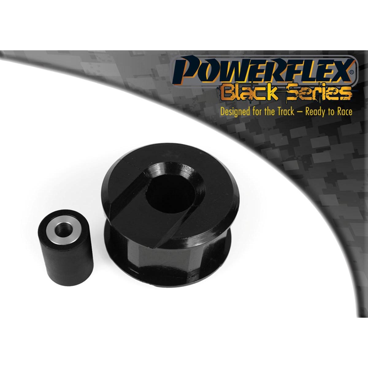 Powerflex Lower Engine Mount Large Bush (M-Sport) PFF85-620BLK For Skoda Fabia 6Y (2000-2007)