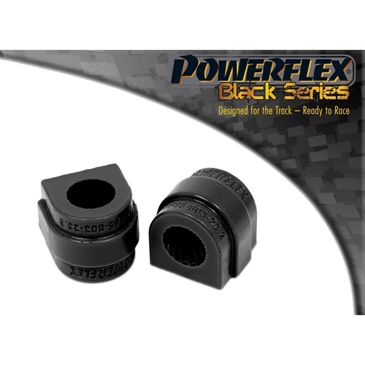 Powerflex Front Anti Roll Bar Bush 21.7mm PFF85-803-21.7BLK For VW Golf MK7 5G 2WD up to 122PS Rear Beam (2012-2019)