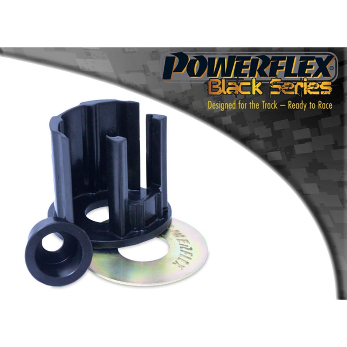 Powerflex Lower Engine Mount Insert (Large) PFF85-830BLK For Audi A3 MK4 8Y FWD (2020 on) Rear Beam