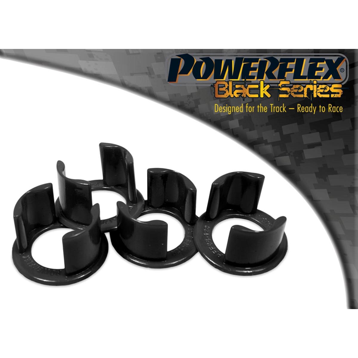 Powerflex Front Subframe Mount Insert PFF88-120BLK For Volvo C70 (1996 - 2005)