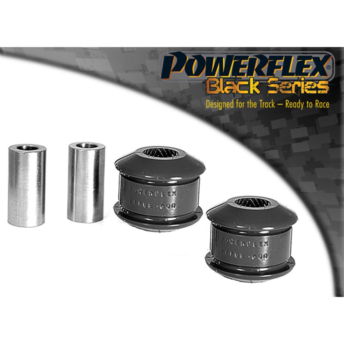 Powerflex Front Wishbone Rear Bush PFF88-600BLK For Volvo S60 AWD (2001 - 2009)