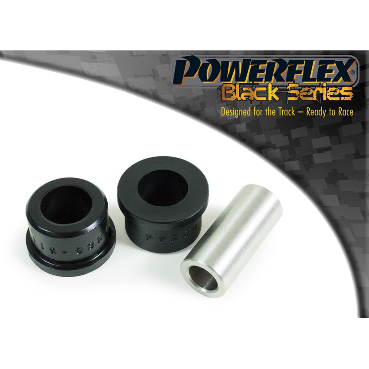 Powerflex Front Lower Engine Mount Small Bush PFF88-611BLK For Volvo C70 (1996 - 2005)