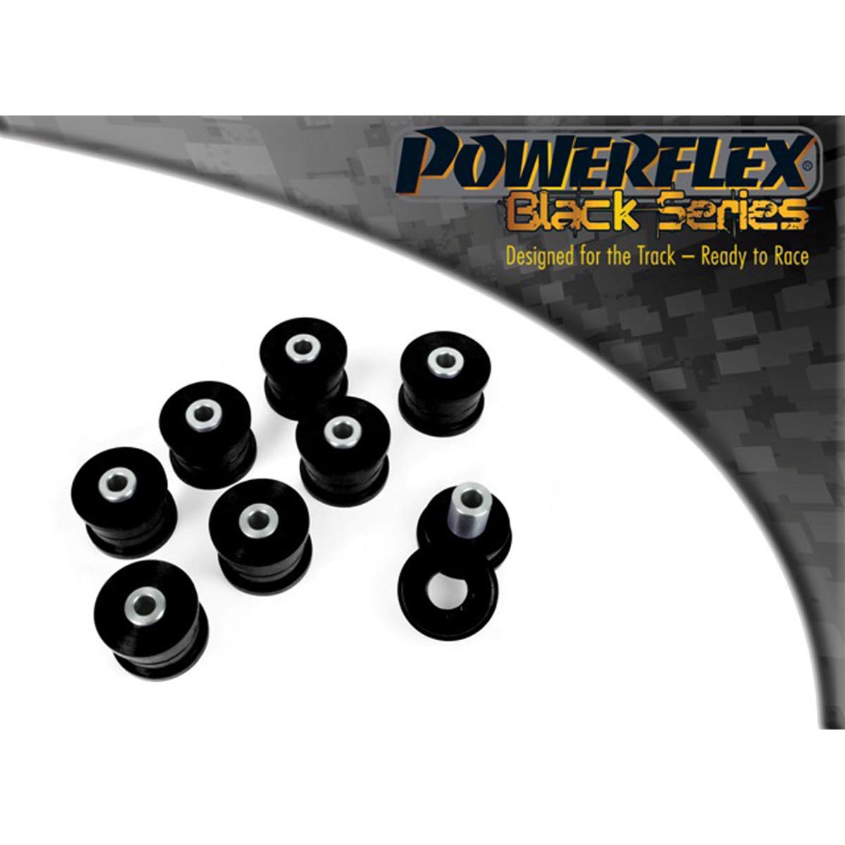 Powerflex Rear Beam Tie Bar Bush PFR1-110BLK For Alfa Romeo Alfasud inc Sprint (1971-1989), 33 (1983-1995)