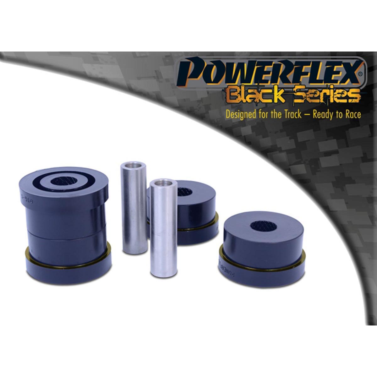 Powerflex Rear Trailing Arm Front Outer Bush PFR1-510BLK For Alfa Romeo Brera 939 (2005-2010)