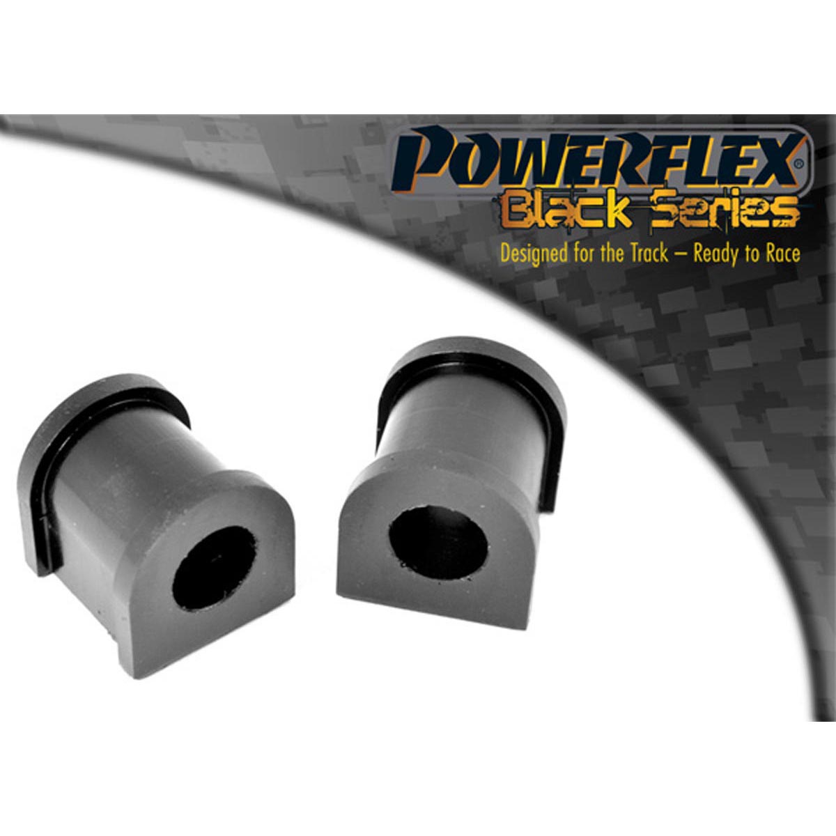 Powerflex Rear Anti Roll Bar Bush 16mm PFR1-819-16BLK For Alfa Romeo 147 (2000-2010), 156 (1997-2007), GT (2003-2010)