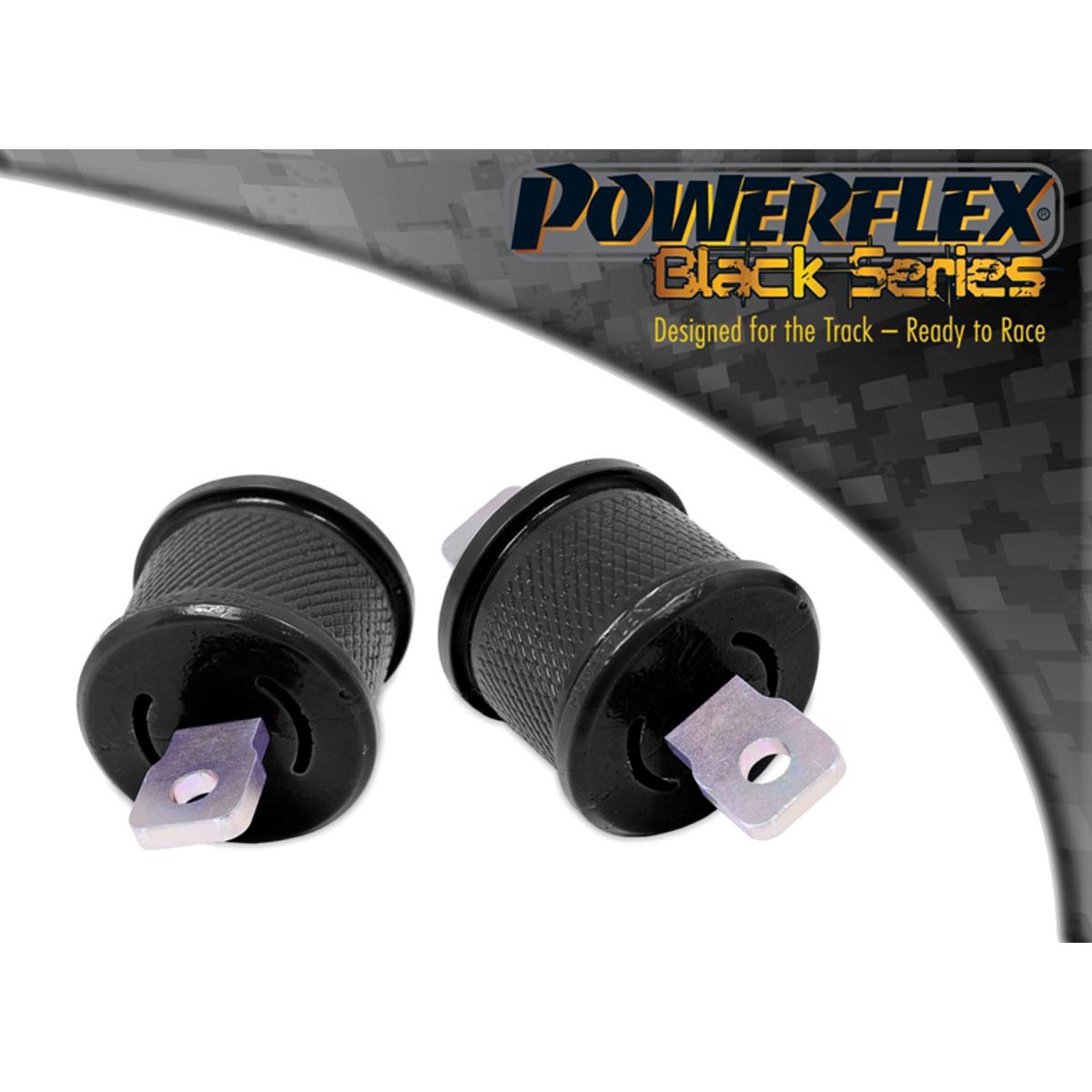 Powerflex Rear Trailing Arm Front Bush PFR1-825BLK For Alfa Romeo 147 (2000-2010), 156 (1997-2007), GT (2003-2010)