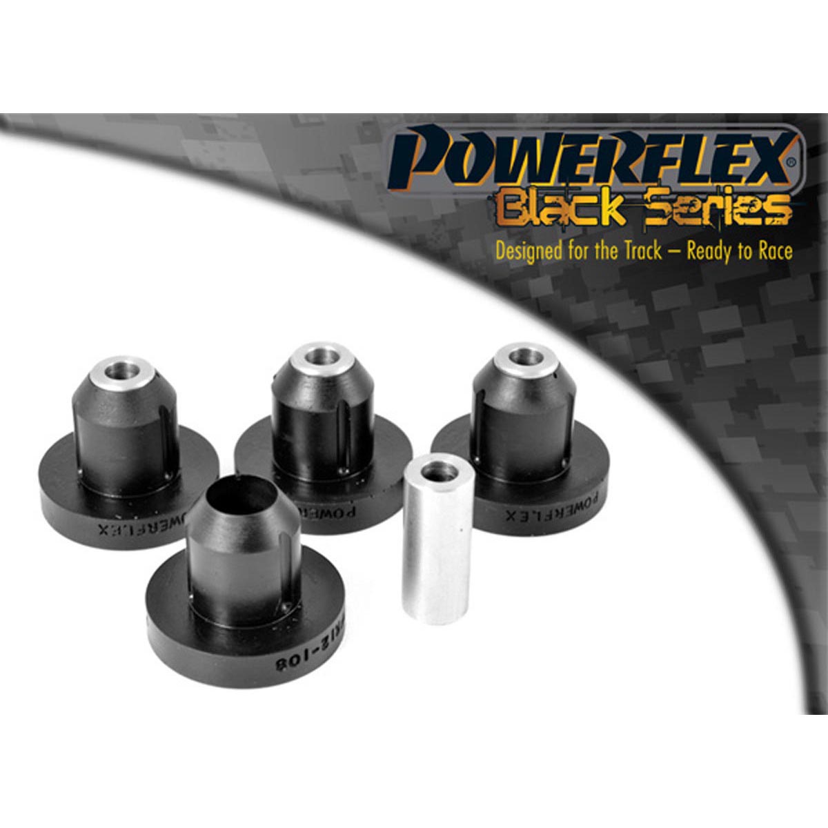 Powerflex Rear Beam Mount PFR12-108BLK For Citroen AX Mk1 & 2 (1986-1998)