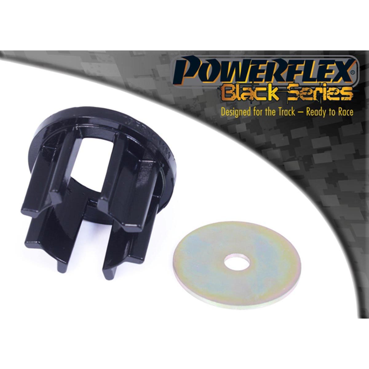 Powerflex Rear Diff Front Mounting Bush Insert PFR19-1830BLK For Ford Focus MK3 RS (2016-2018)