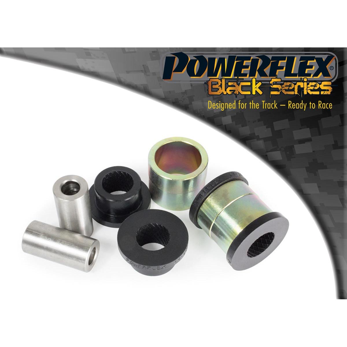 Powerflex Rear Lower Arm Outer  Bush PFR19-1914BLK For Volvo S80 (2006 - 2016)