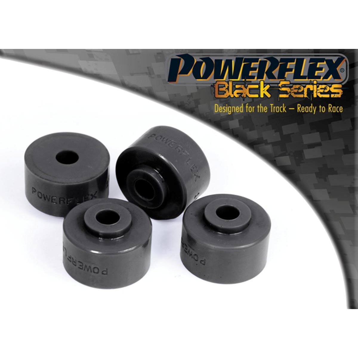 Powerflex Rear Anti Roll Bar To Link Rod Bush  PFR19-1918BLK For Volvo S60 AWD (2010 - 2018)