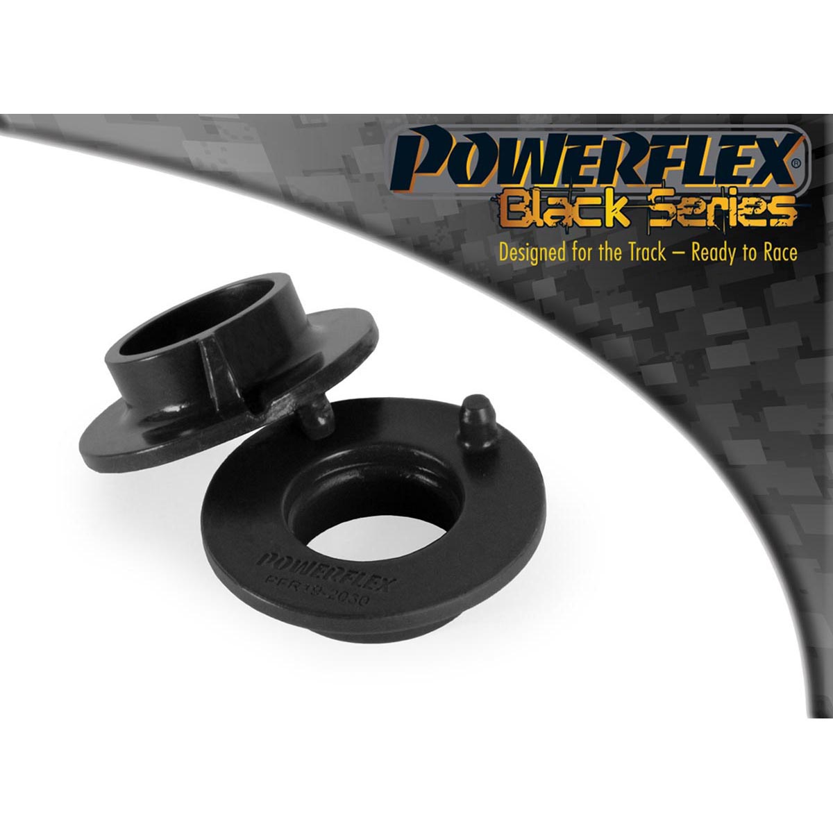 Powerflex Rear Spring Upper Isolator Pad PFR19-2030BLK For Ford EcoSport (2012 - ON)