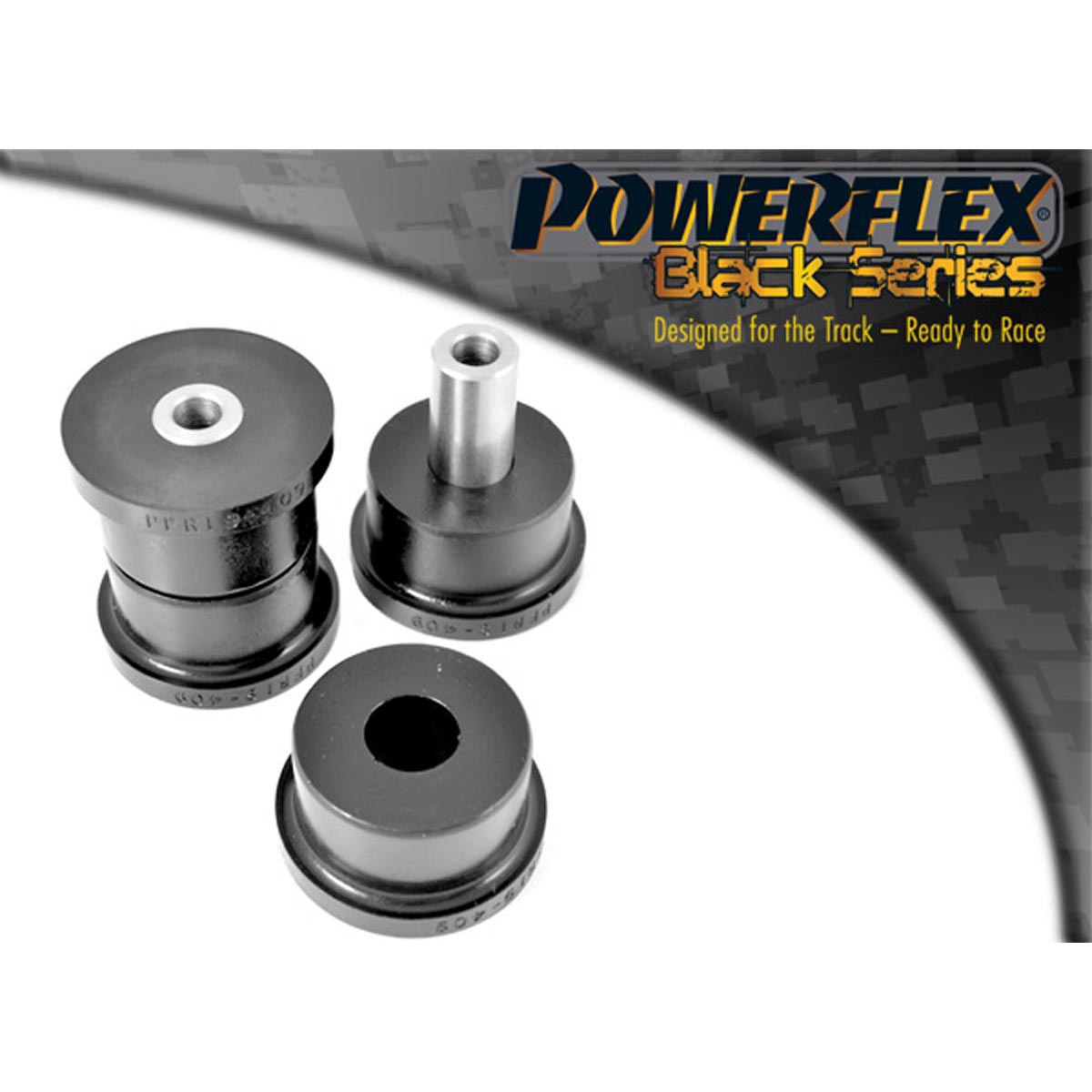 Powerflex Leaf Spring Mount Rear PFR19-409BLK For Ford Capri (1969-1986)