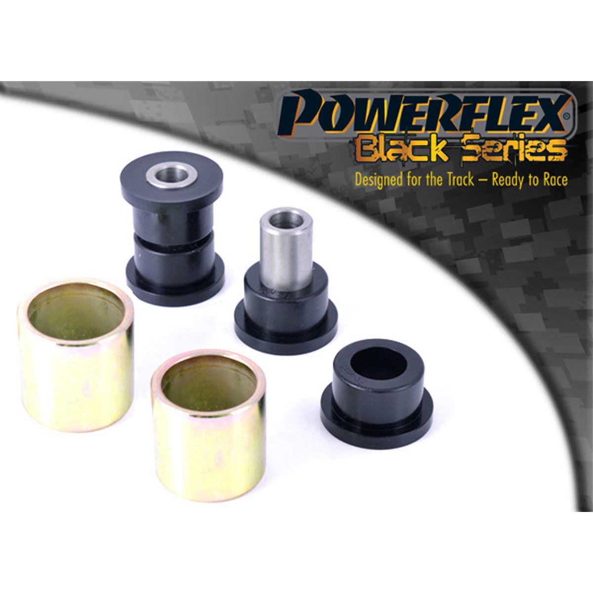 Powerflex Rear Lower Track Control Arm Outer Bush PFR19-807BLK For Ford Focus Mk1 ST