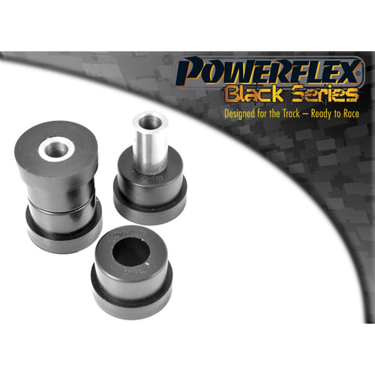 Powerflex Rear Outer Arm To Hub Bush 31mm PFR25-110BLK For Honda Civic Mk6 MA-MC inc Aerodeck & Domani (1995-2005)