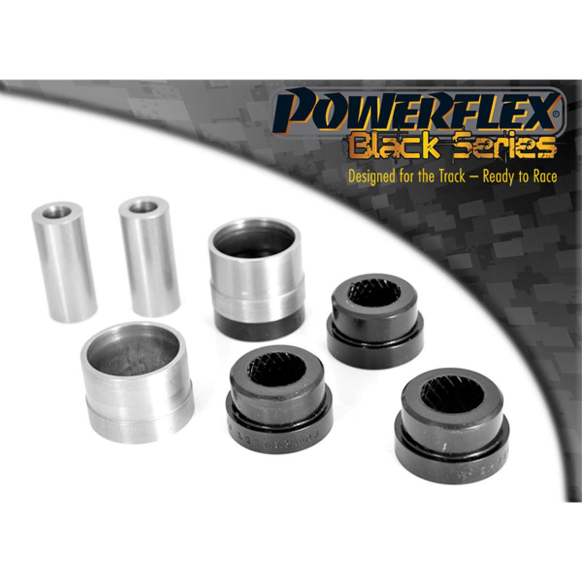 Powerflex Rear Lower Arm Inner Rear Bush 12mm PFR25-321BLK For Honda Civic Mk7 EP/EU inc. Type-R (2001 - 2005)