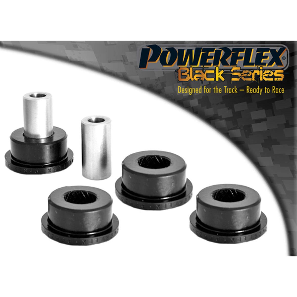 Powerflex Rear Lower Arm Outer Front Bush 12mm PFR25-322BLK For Honda Civic Mk7 EP/EU inc. Type-R (2001 - 2005)