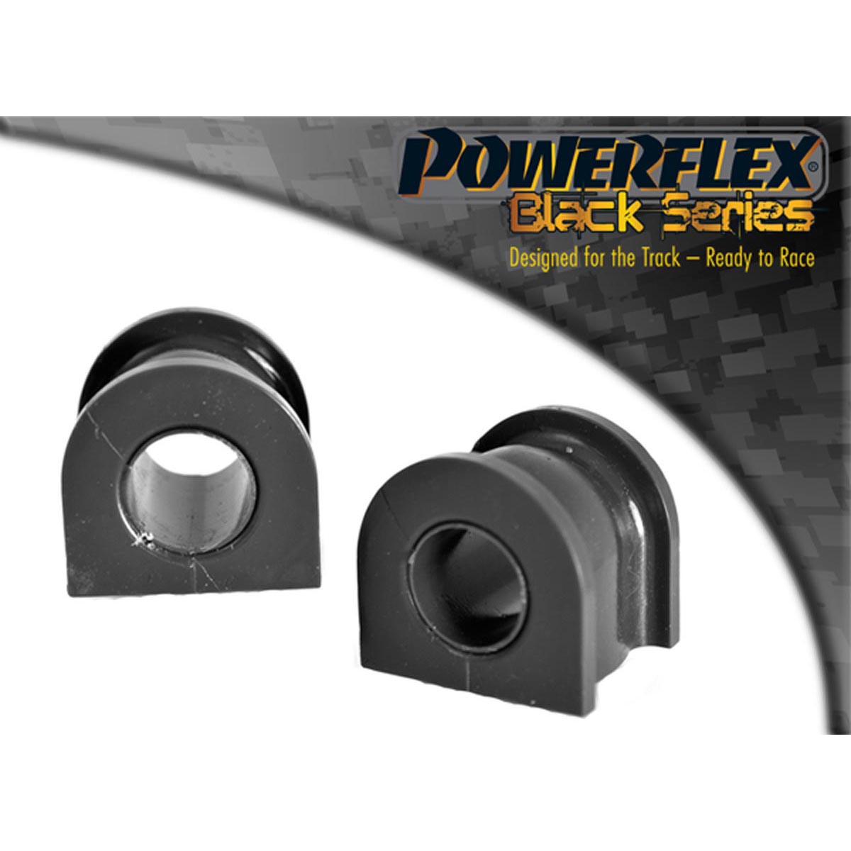 Powerflex Rear Anti Roll Bar Bush 18mm PFR25-326-18BLK For Honda Civic Mk8 Coupe FG (2005 - 2012)