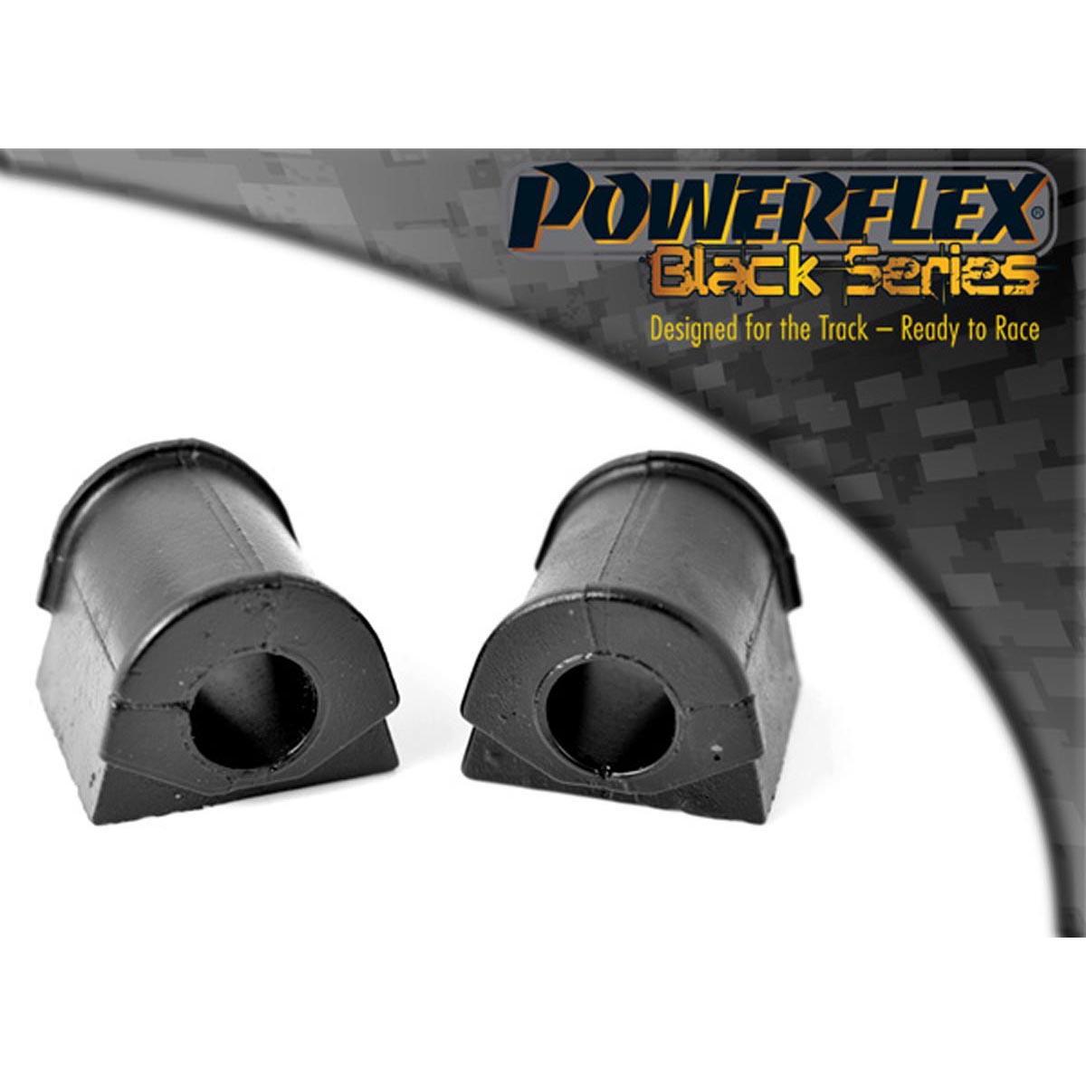 Powerflex Rear Anti Roll Bar Mounting Bush 17mm PFR27-208-17BLK For Jaguar (Daimler) XJ8, XJR, XJ Sport - X308 (1997 - 2003)