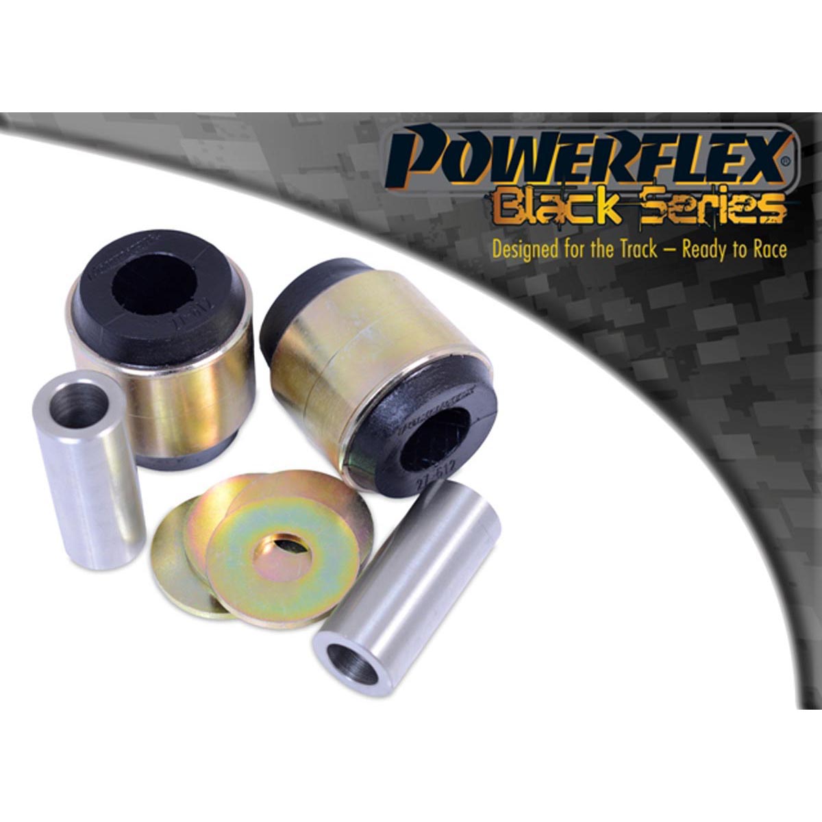 Powerflex Rear Lower Arm Outer Bush PFR27-612BLK For Jaguar (Daimler) S Type inc R - X202/4/6 (2002 - 2009)