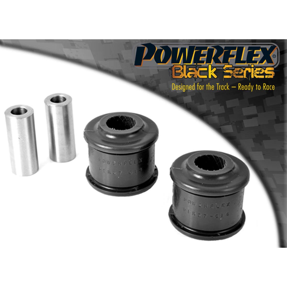 Powerflex Rear Upper Arm Front Bush PFR27-614BLK For Jaguar (Daimler) S Type - X200 (1998 - 2002)