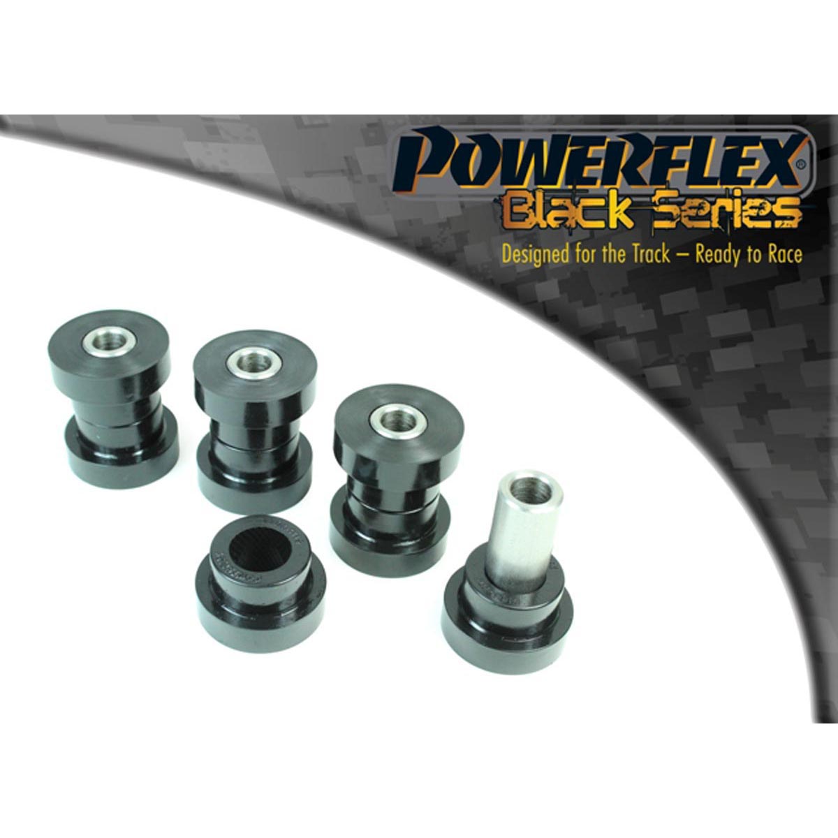 Powerflex Rear Hub To Arm Bush PFR3-1115BLK For Audi RS6 (2002 - 2005)