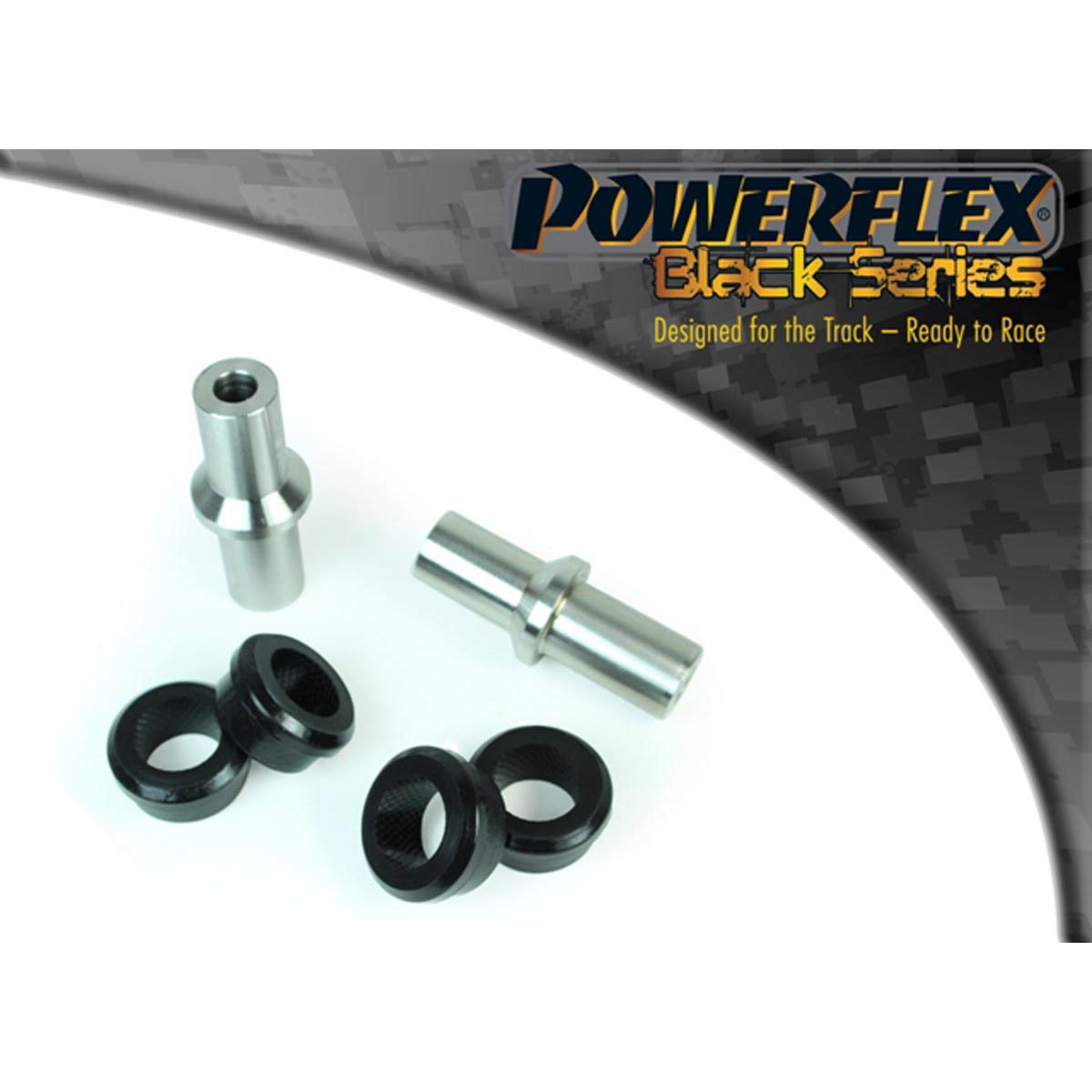 Powerflex Rear Tie Rod Inner Bush PFR3-1117BLK For Audi RS6 Avant (2002 - 2005)