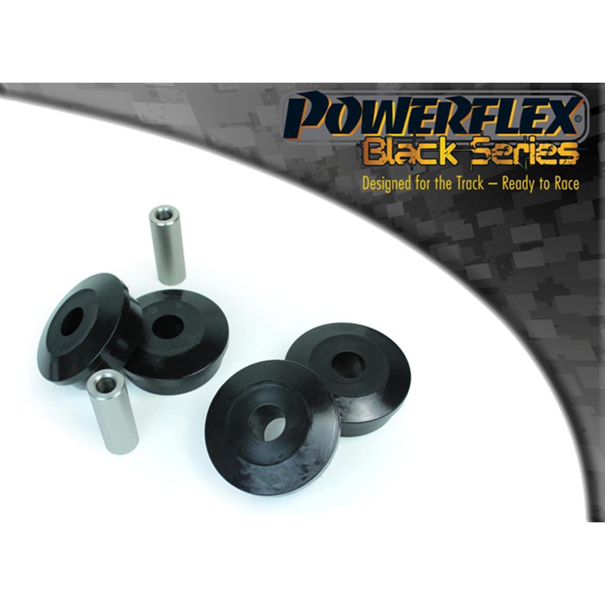 Powerflex Rear Diff Rear Mounting Bush PFR3-1132BLK For Audi RS6 (2002 - 2005)