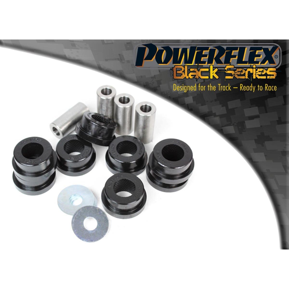 Powerflex Rear Upper Arm Inner Bush (Pressed Arm) PFR3-209BLK For Audi S4 (1995-2001)