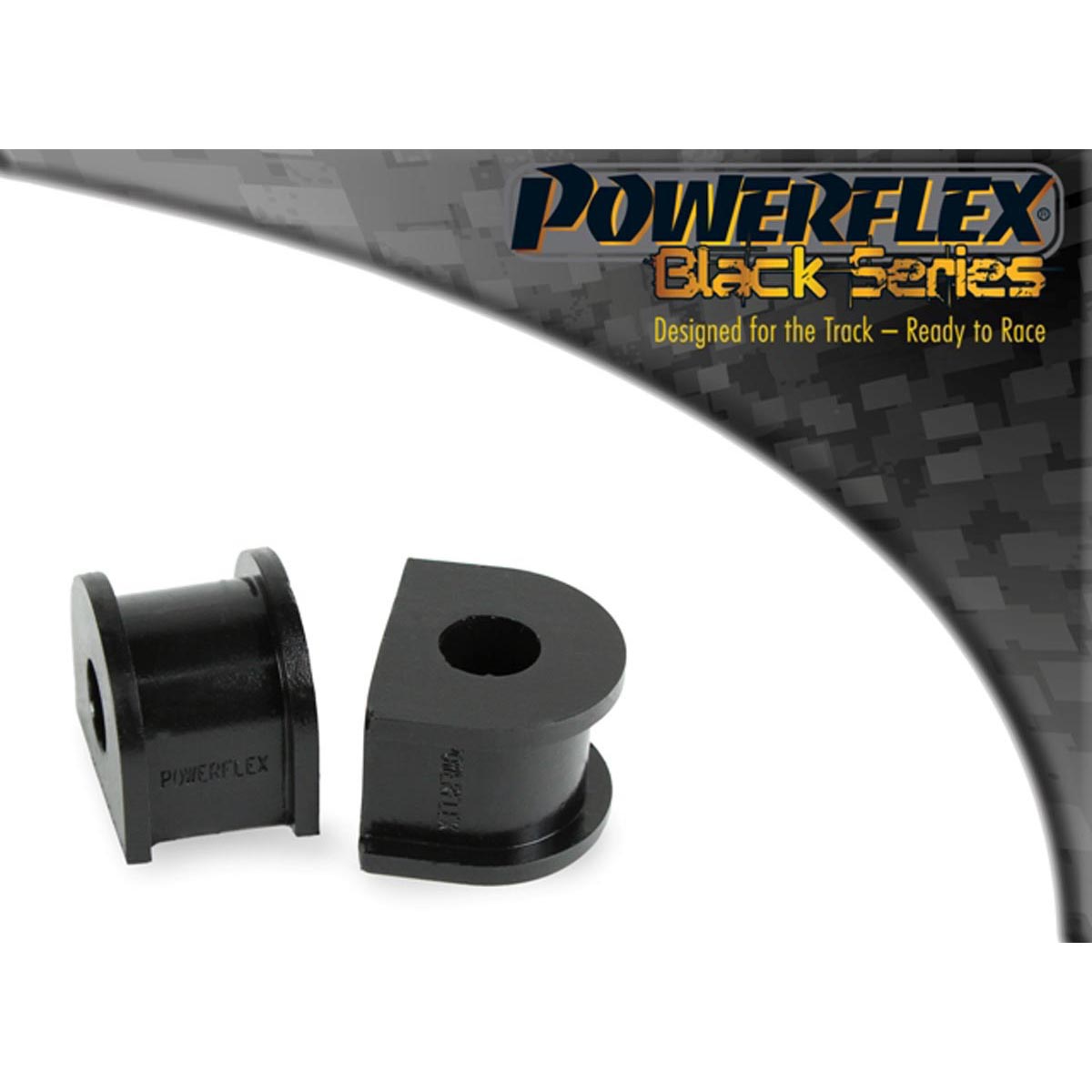 Powerflex Rear Anti Roll Bar Bush 15mm PFR3-210-15BLK For Audi S4 (1995-2001)