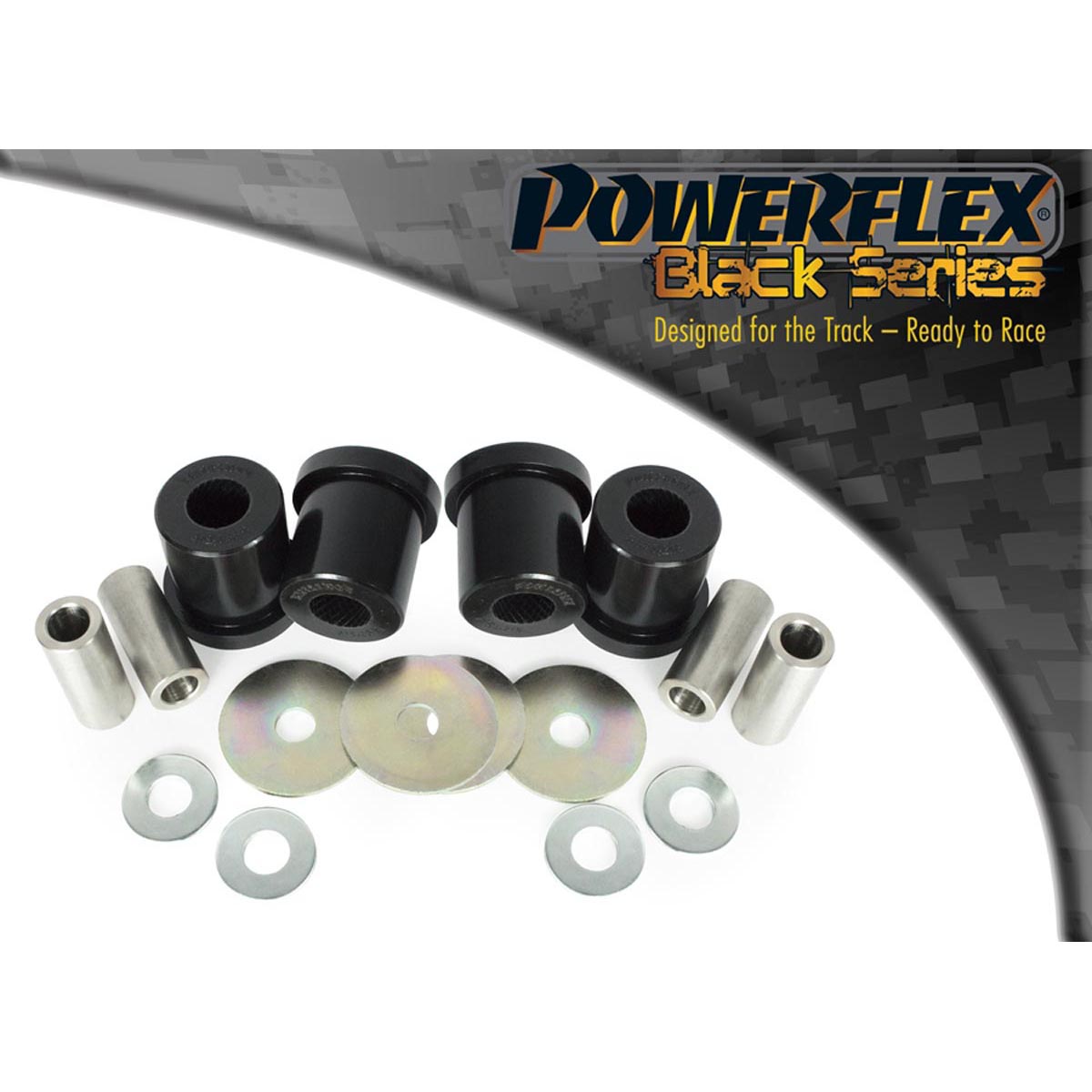 Powerflex Rear Upper Arm Inner Bush (Cast Arm) PFR3-216BLK For Audi A4 Avant Quattro (1995-2001)