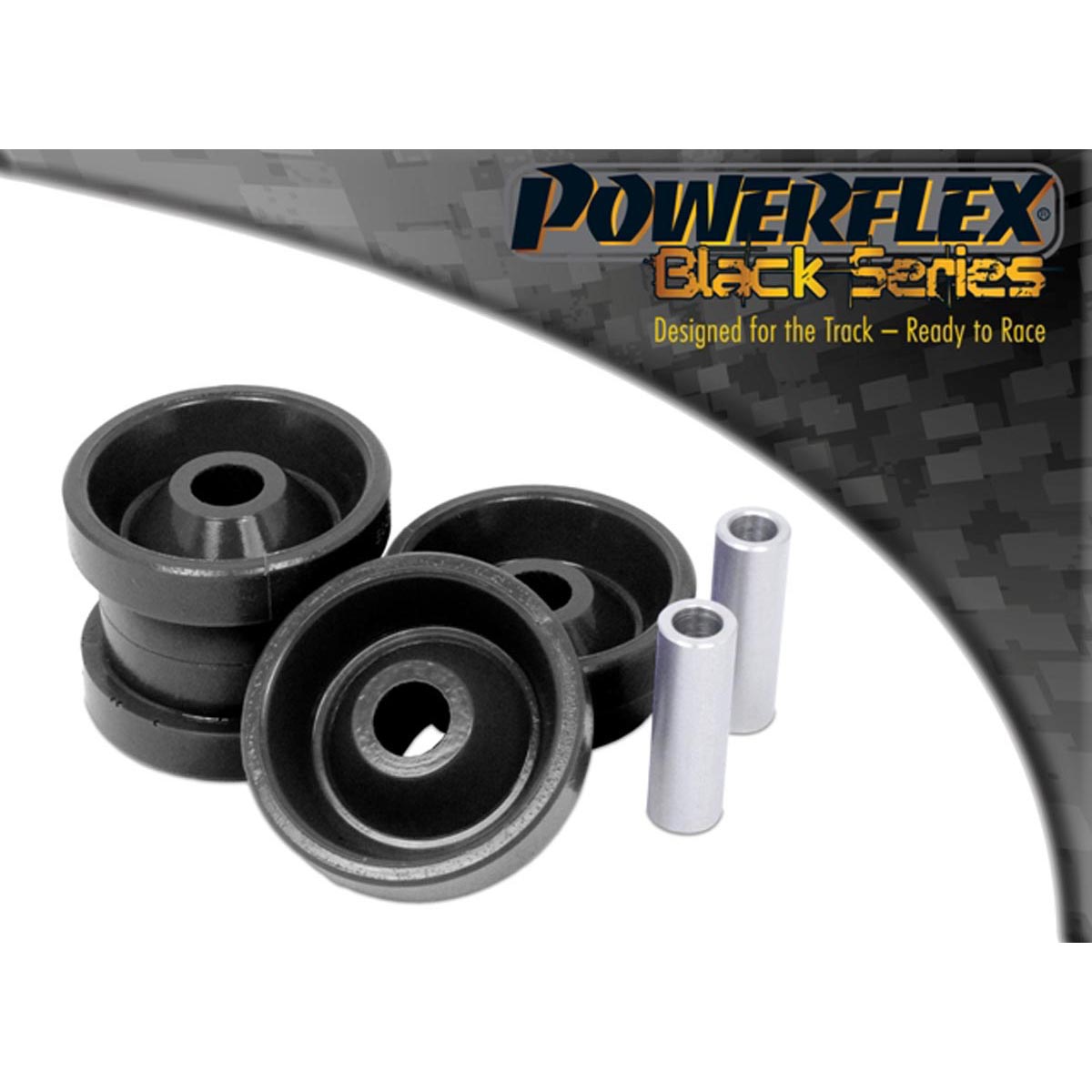 Powerflex Rear Trailing Arm Front Bush PFR3-508BLK For Audi TT Mk1 Typ 8N 4WD (1999-2006)