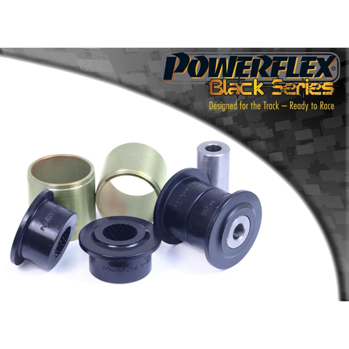 Powerflex Rear Lower Arm Front Bush PFR3-711BLK For Audi A4 Quattro Inc. AllRoad (2008 - 2016)