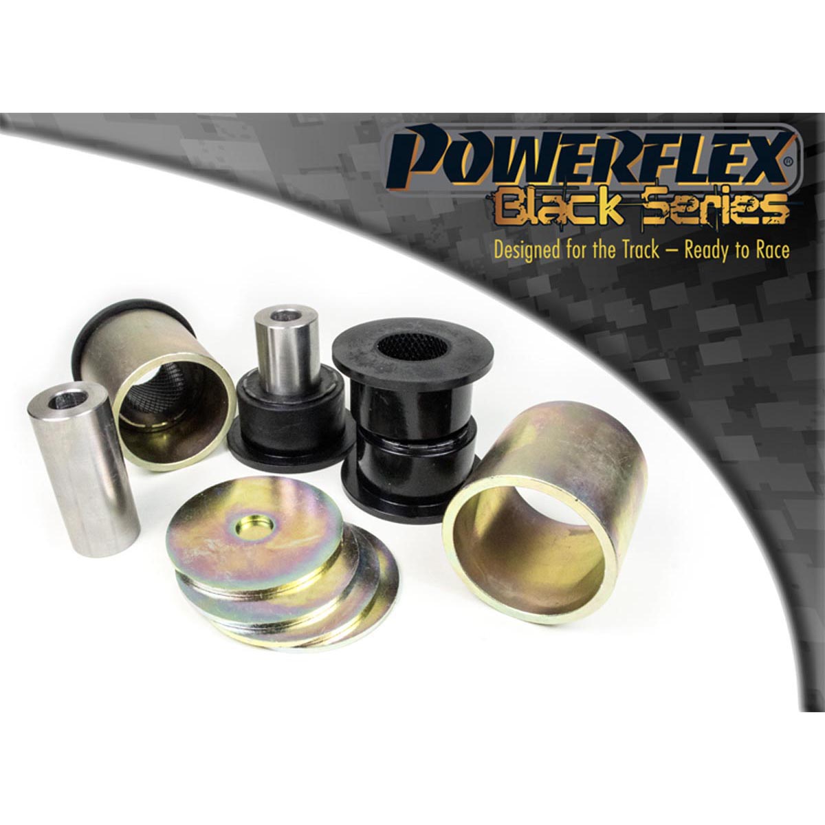 Powerflex Rear Lower Arm Rear Bush PFR3-712BLK For Audi Q5 Quattro (2008-2017)