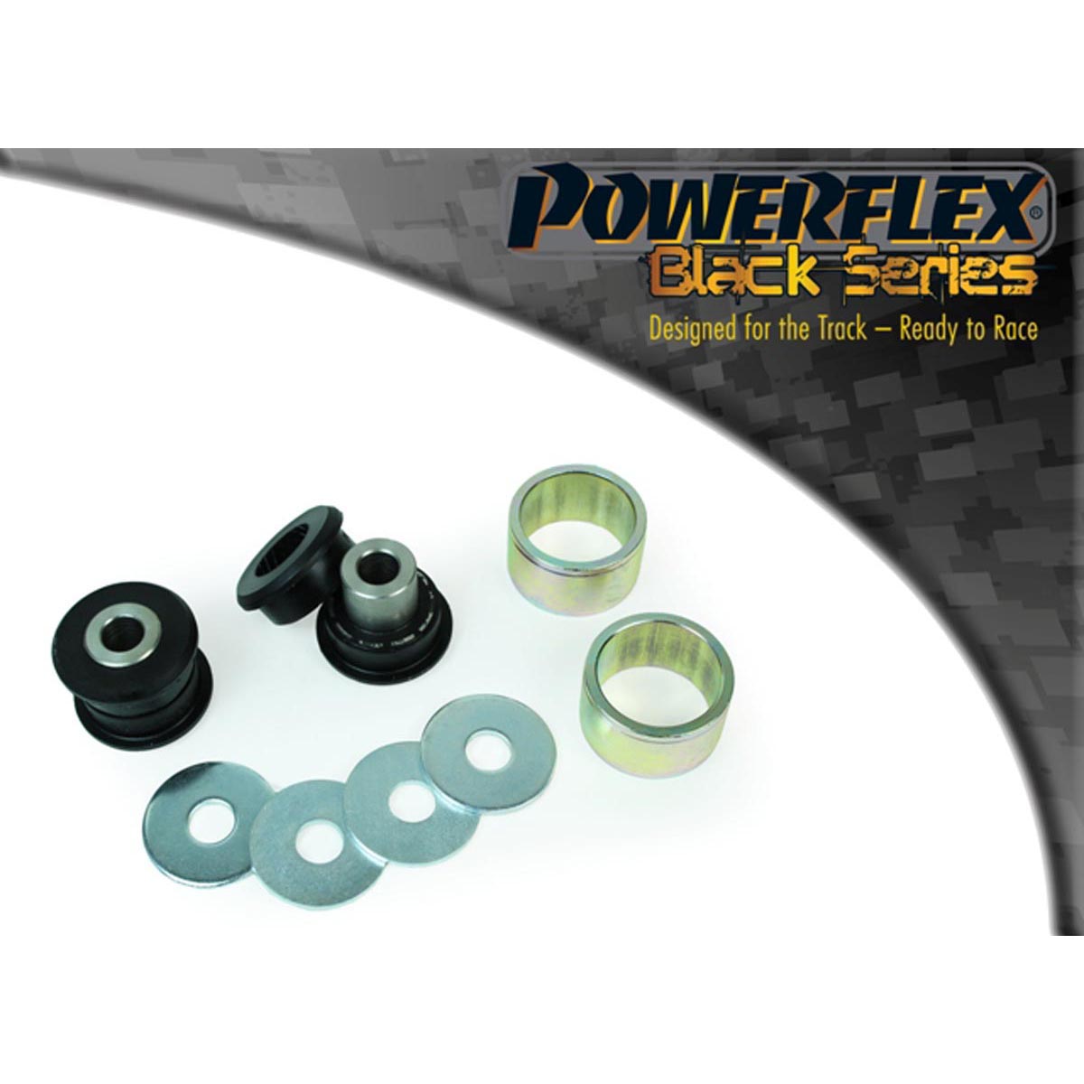 Powerflex Rear Lower Track Rod Outer Bush PFR3-715BLK For Audi A6 / S6 / RS6 C6 (2004-2011)