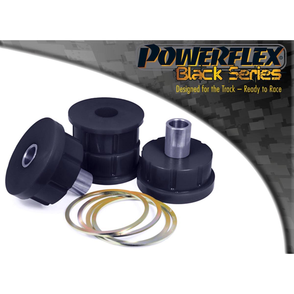 Powerflex Rear Subframe Front Bush PFR3-730BLK For Audi A5 Quattro (2007-2016)