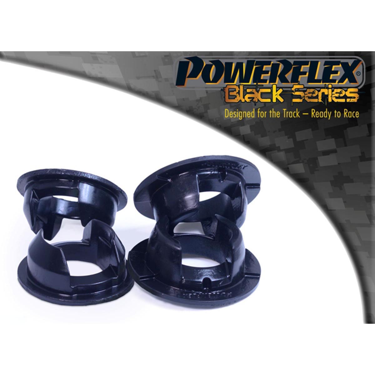 Powerflex Rear Subframe Rear Bush Insert PFR3-737BLK For Audi A5 (2007-2016)