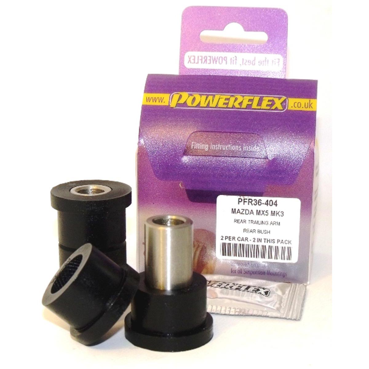 Powerflex Rear Trailing Arm Rear Bush PFR36-404 For Mazda MX-5, Miata, Eunos Mk3 NC (2005-2015)