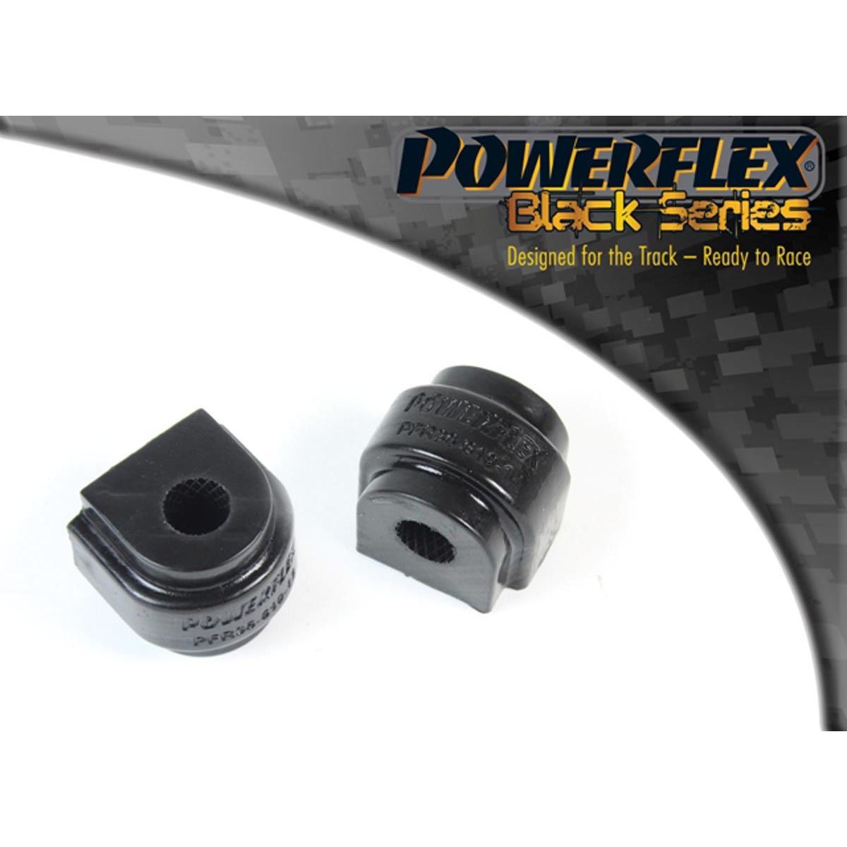 Powerflex Rear Anti Roll Bar Bush PFR36-610-14BLK For Fiat 124 Spider incl. Abarth (2016 on)